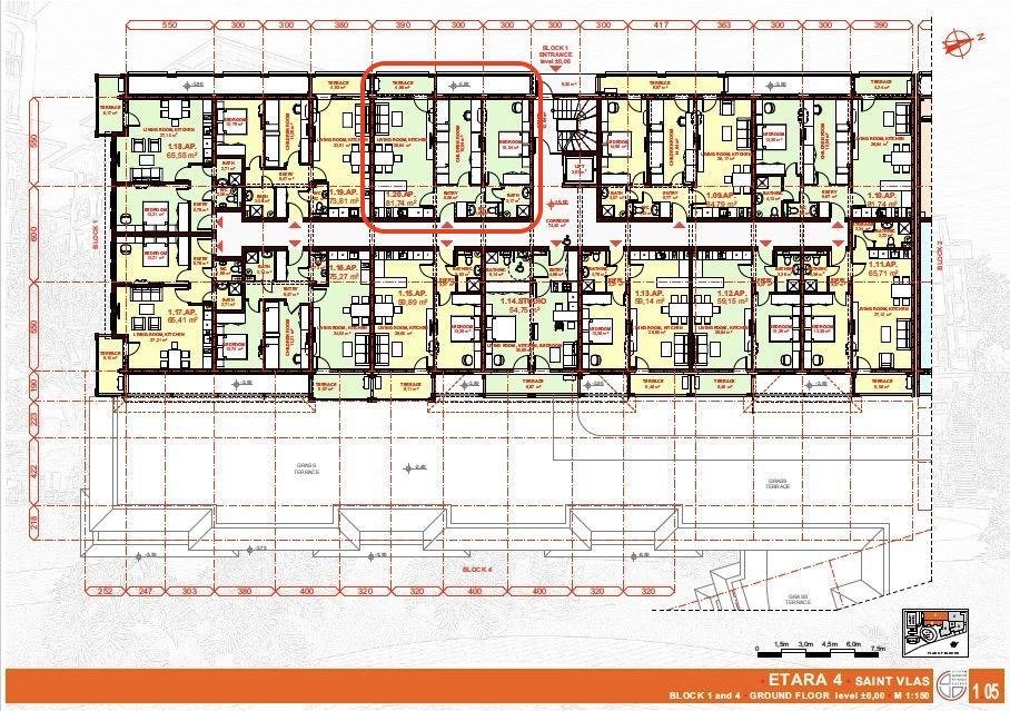 ЕТЪРА 4 ул. Люляк, Sveti Vlas, 2 Bedrooms Bedrooms, ,1 BathroomBathrooms,Apartment,For Sale,ул. Люляк,2,1020