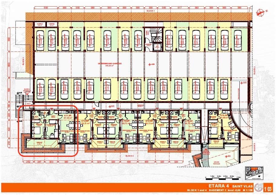ЕТЪРА 4 ул. Люляк, Sveti Vlas, 2 Schlafzimmer Schlafzimmer, ,1 BadezimmerBäder,Appartement,Zu verkaufen,ул. Люляк,3,1026