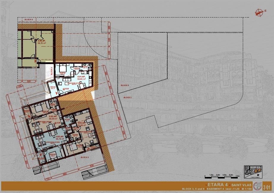 ЕТЪРА 4 ул. Люляк, Sveti Vlas, 1 Ložnice Ložnice, ,1 KoupelnaKoupelny,Apartmán,Na Prodej,ул. Люляк,1,1029