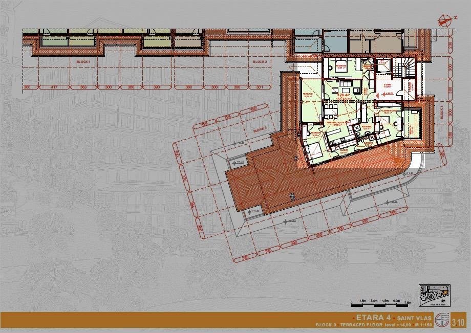ЕТЪРА 4 ул. Люляк, Sveti Vlas, 2 Schlafzimmer Schlafzimmer, ,1 BadezimmerBäder,Appartement,Zu verkaufen,ул. Люляк,6,1032