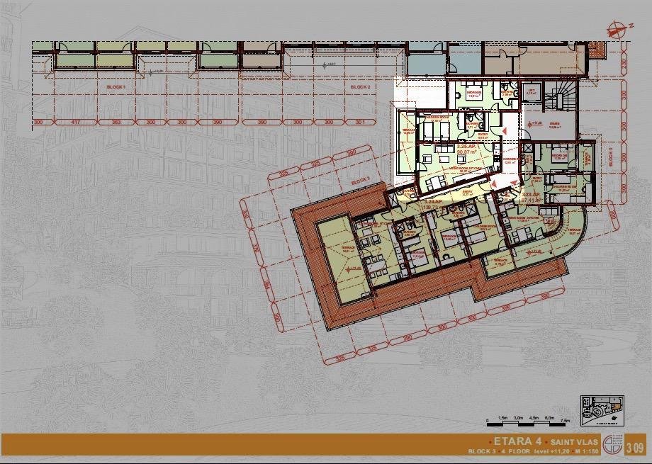 ЕТЪРА 4 ул. Люляк, Sveti Vlas, 2 Schlafzimmer Schlafzimmer, ,1 BadezimmerBäder,Appartement,Zu verkaufen,ул. Люляк,6,1033