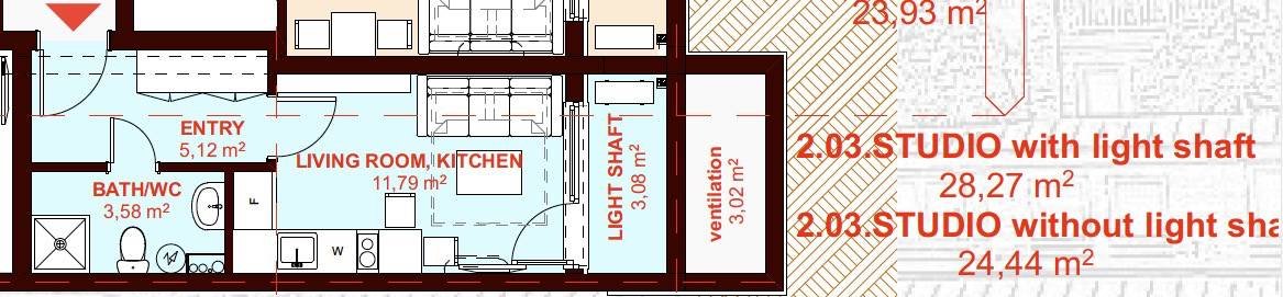 ЕТЪРА 4 ул. Люляк, Sveti Vlas, 1 Schlafzimmer Schlafzimmer, ,1 BadezimmerBäder,Studio,Zu verkaufen,ул. Люляк,1,1035