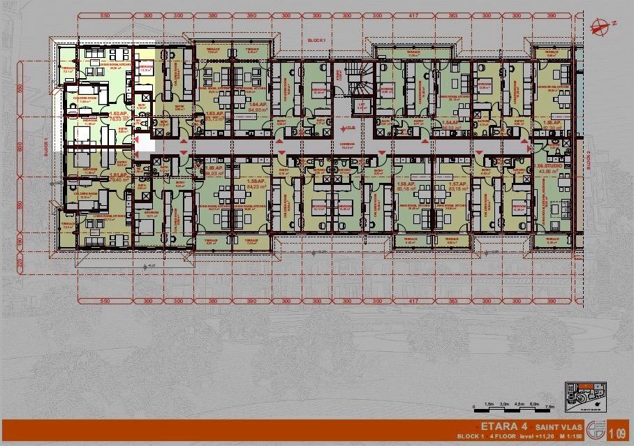 ЕТЪРА 4 ул. Люляк, Sveti Vlas, 2 Bedrooms Bedrooms, ,1 BathroomBathrooms,Apartment,For Sale,ул. Люляк,6,1058