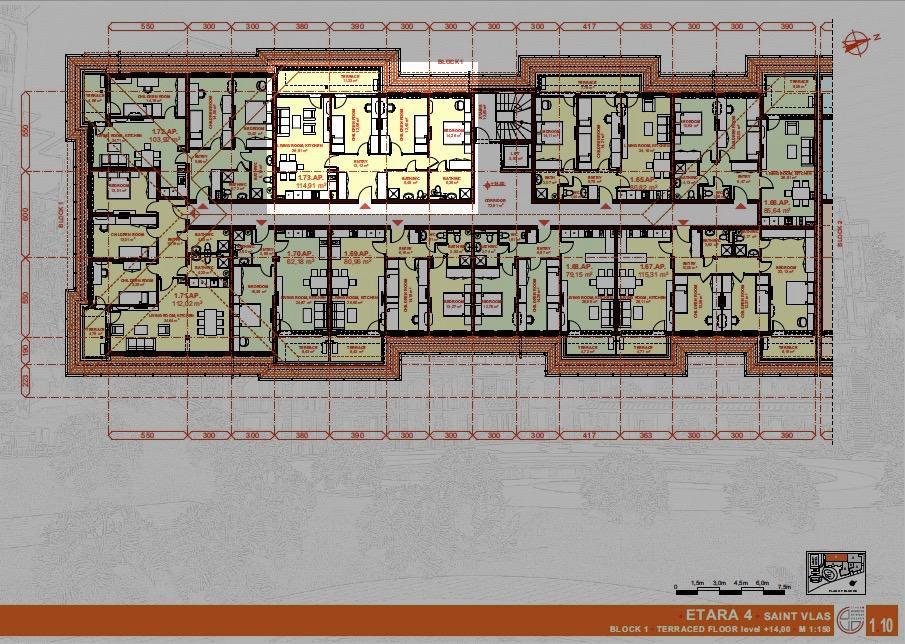 ЕТЪРА 4 ул. Люляк, Sveti Vlas, 3 Schlafzimmer Schlafzimmer, ,2 BäderBäder,Appartement,Zu verkaufen,ул. Люляк,7,1067