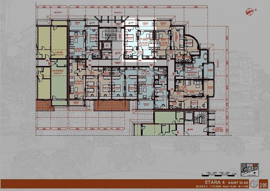 ЕТЪРА 4 ул. Люляк, Sveti Vlas, 1 Bedroom Bedrooms, ,1 BathroomBathrooms,Apartment,For Sale,ул. Люляк,3,1071