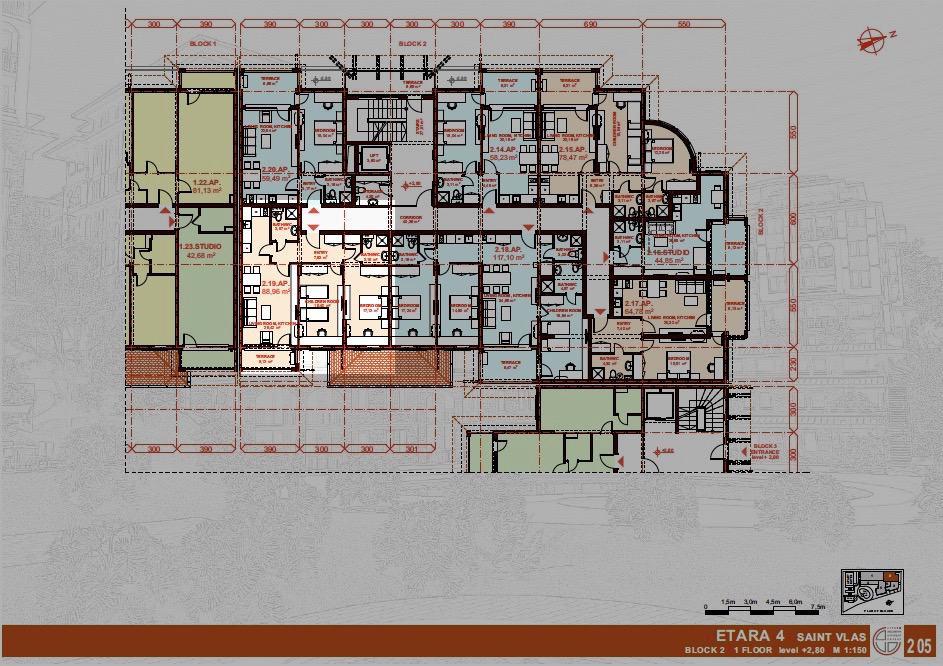 ЕТЪРА 4 ул. Люляк, Sveti Vlas, 2 Schlafzimmer Schlafzimmer, ,2 BäderBäder,Appartement,Zu verkaufen,ул. Люляк,3,1075