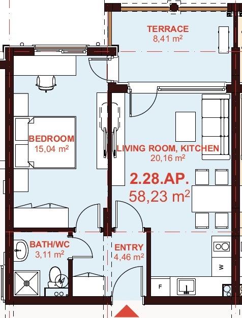 ЕТЪРА 4 ул. Люляк, Sveti Vlas, 1 Schlafzimmer Schlafzimmer, ,1 BadezimmerBäder,Appartement,Zu verkaufen,ул. Люляк,5,1083