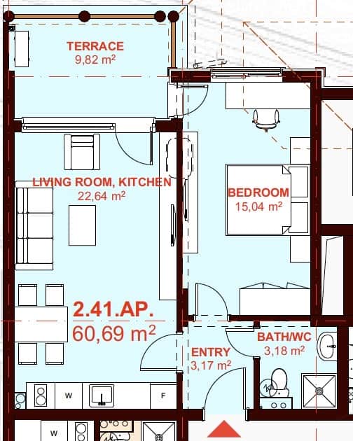 ЕТЪРА 4 ул. Люляк, Sveti Vlas, 1 Schlafzimmer Schlafzimmer, ,1 BadezimmerBäder,Appartement,Zu verkaufen,ул. Люляк,6,1092