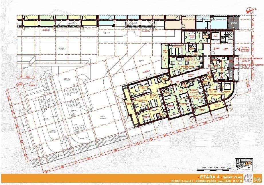 ЕТЪРА 4 ул. Люляк, Sveti Vlas, 2 Schlafzimmer Schlafzimmer, ,2 BäderBäder,Appartement,Zu verkaufen,ул. Люляк,2,1095