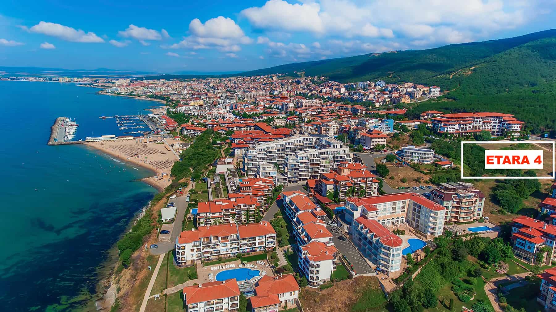 ЕТЪРА 4 ул. Люляк, Sveti Vlas, 1 Ložnice Ložnice, ,1 KoupelnaKoupelny,Apartmán,Na Prodej,ул. Люляк,6,1089